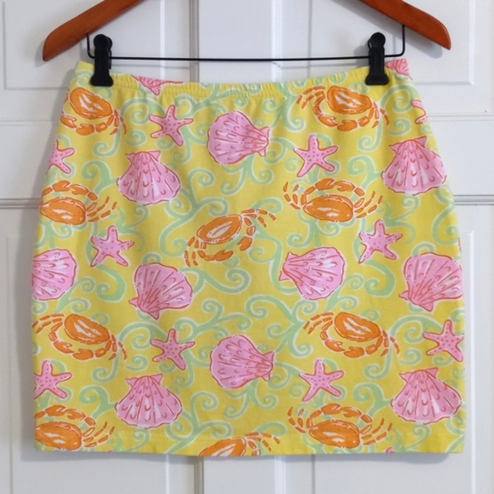 🦀VTG/RARE Lilly Pulitzer🦀 - Elastic Waist Simple Skirt
